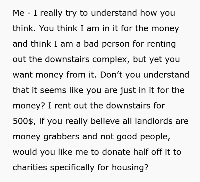 Guy Learns That His Girlfriend Is A Landlord, Demands Half Of Her Rental Income