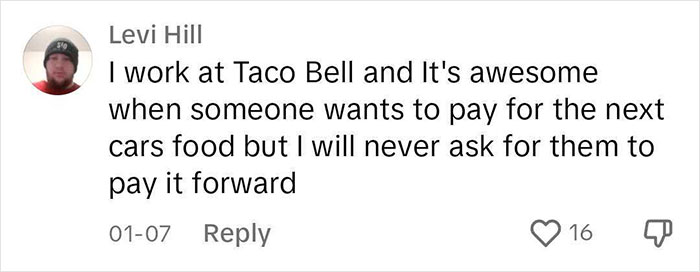 Man Gets Asked To Pay $45 At Pay-It-Forward Chain At Fast Food Restaurant, Says Thanks, I’m Good Man Gets Asked To Pay $45 At Pay-It-Forward Chain At Fast Food Restaurant, Says Thanks, I’m Good