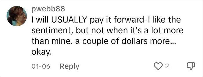 Man Gets Asked To Pay $45 At Pay-It-Forward Chain At Fast Food Restaurant, Says Thanks, I’m Good Man Gets Asked To Pay $45 At Pay-It-Forward Chain At Fast Food Restaurant, Says Thanks, I’m Good