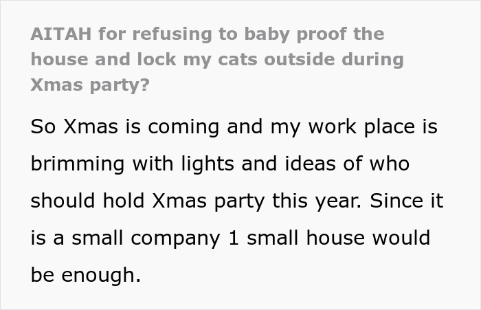 Guy Makes Mom Cry After Not Letting Her Bring Her 3 Kids To A Childfree Christmas Party Guy Makes Mom Cry After Not Letting Her Bring Her 3 Kids To A Childfree Christmas Party