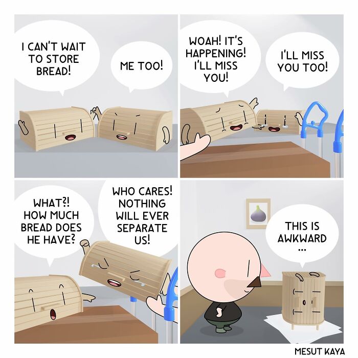 This Artist Created 26 New Comics Featuring A Bald Guy With A Big Mustache Ending Up In Fun Situations This Artist Created 26 New Comics Featuring A Bald Guy With A Big Mustache Ending Up In Fun Situations