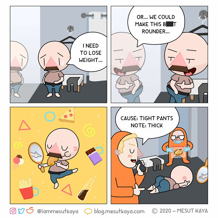 This Artist Created 26 New Comics Featuring A Bald Guy With A Big Mustache Ending Up In Fun Situations This Artist Created 26 New Comics Featuring A Bald Guy With A Big Mustache Ending Up In Fun Situations