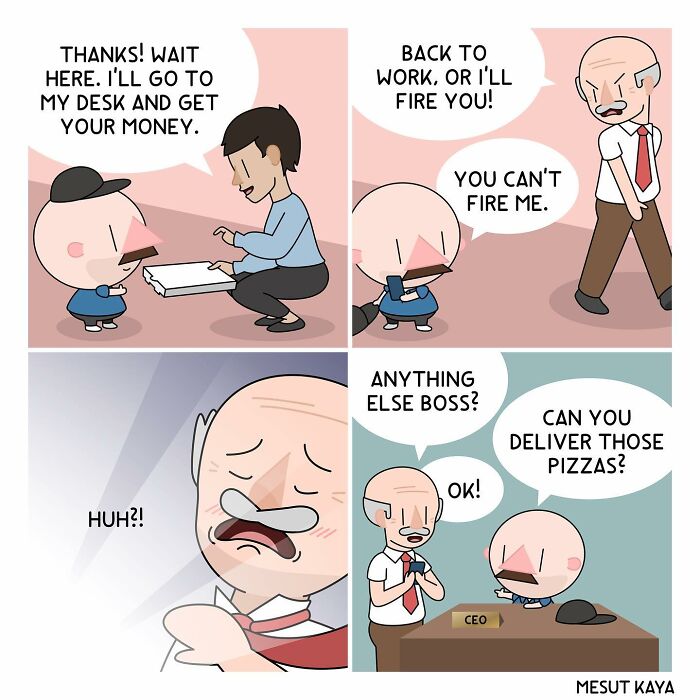 This Artist Created 26 New Comics Featuring A Bald Guy With A Big Mustache Ending Up In Fun Situations This Artist Created 26 New Comics Featuring A Bald Guy With A Big Mustache Ending Up In Fun Situations