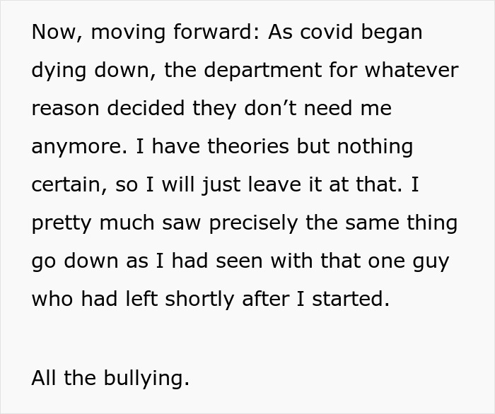 Employee Realizes He’s Being Bullied Into Quitting, Company Ends Up Racking Up 8 Figures In Losses Employee Realizes He’s Being Bullied Into Quitting, Company Ends Up Racking Up 8 Figures In Losses