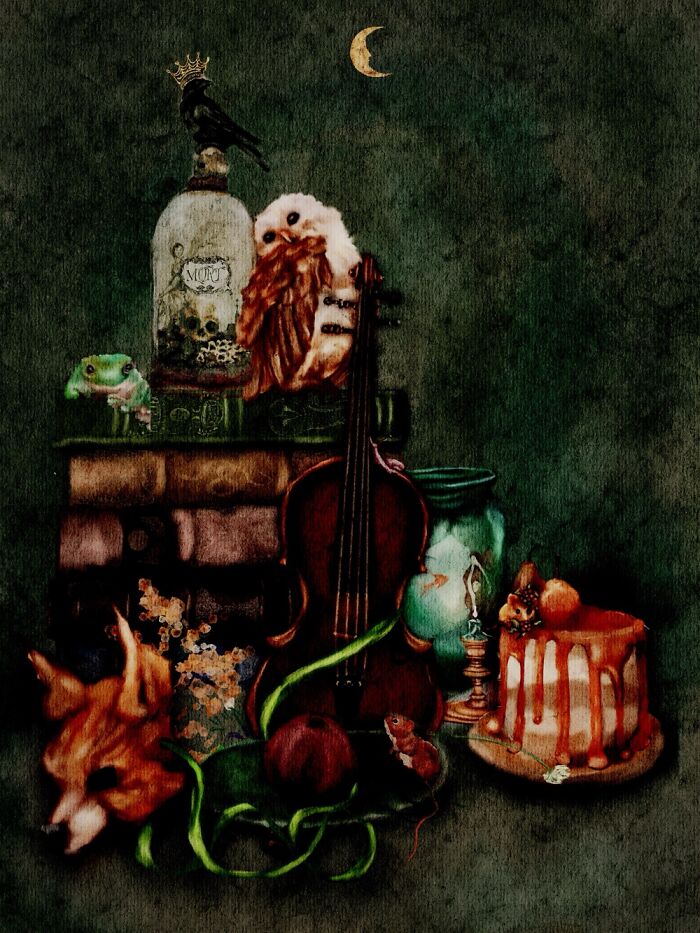 I’ve Been Creating Some Gothic Digital Watercolors For A Fantasy Rpg (5 Pics) I’ve Been Creating Some Gothic Digital Watercolors For A Fantasy Rpg (5 Pics)