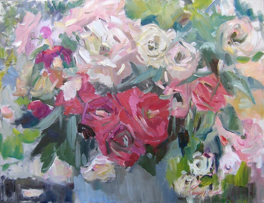 She Is An Artist Who Paints In The Open Air (40 Pics) She Is An Artist Who Paints In The Open Air (40 Pics)