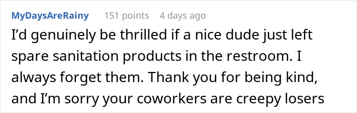 Man Considers Quitting Job After Being Called A Creep By Female Coworkers