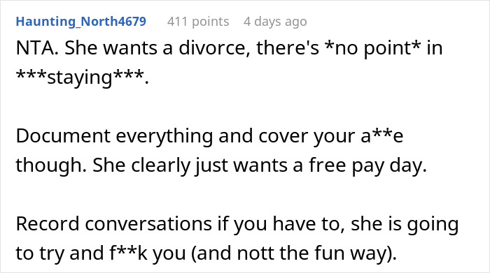 Wife Asks For Divorce After 15 Years, Expects Partner To Continue Living With Her Wife Asks For Divorce After 15 Years, Expects Partner To Continue Living With Her
