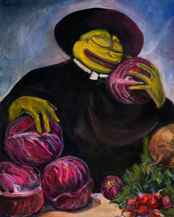40 Renowned Art Pieces Replicated By This Artist But With Pepe The Frog As The Face 40 Renowned Art Pieces Replicated By This Artist But With Pepe The Frog As The Face