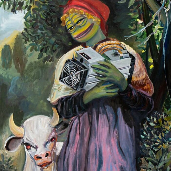 40 Renowned Art Pieces Replicated By This Artist But With Pepe The Frog As The Face 40 Renowned Art Pieces Replicated By This Artist But With Pepe The Frog As The Face