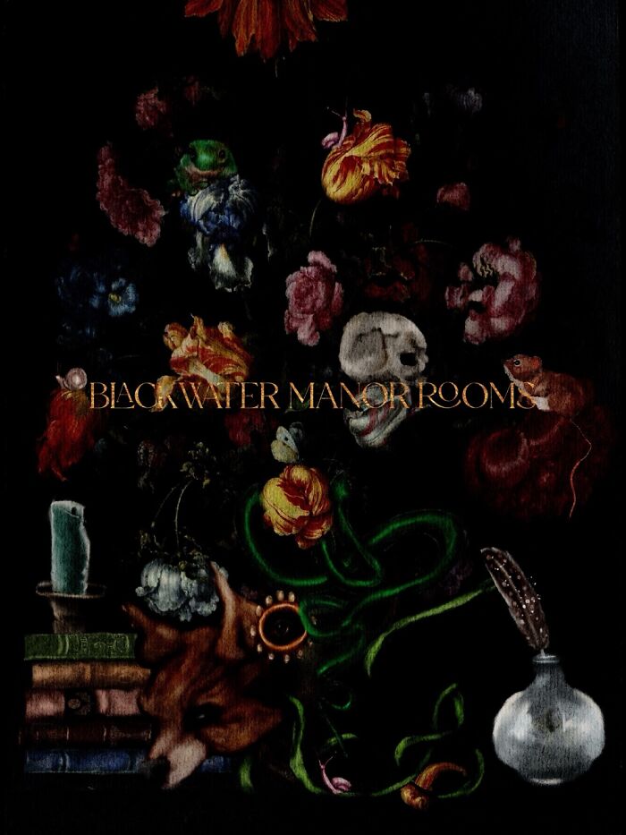 I Created Halloween-Themed Watercolor Artwork