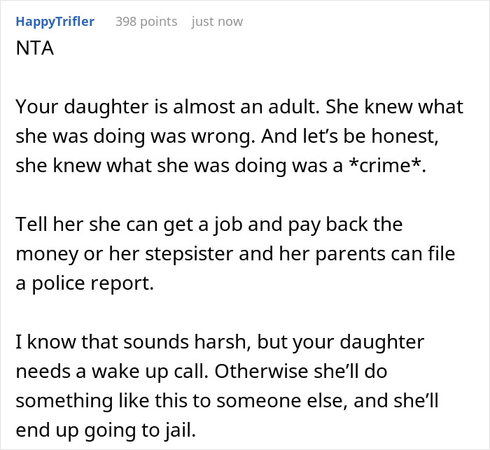 Teen Destroys Stepsister’s Expensive Dress Out Of Petty Jealousy, Mom Makes It A Teaching Moment Teen Destroys Stepsister’s Expensive Dress Out Of Petty Jealousy, Mom Makes It A Teaching Moment