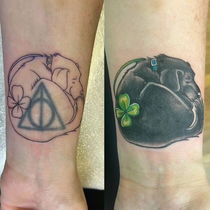 30 Before & After Pics Of Terrible Tattoos Getting Fixed, As Shared In This Online Group 30 Before & After Pics Of Terrible Tattoos Getting Fixed, As Shared In This Online Group