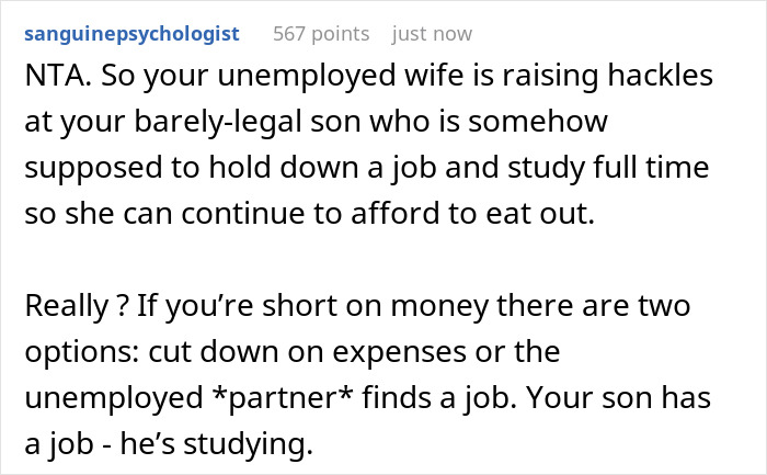 &ldquo;[Am I A Jerk] For Telling My Wife That My Son Will Always Come Before Her?&rdquo;
