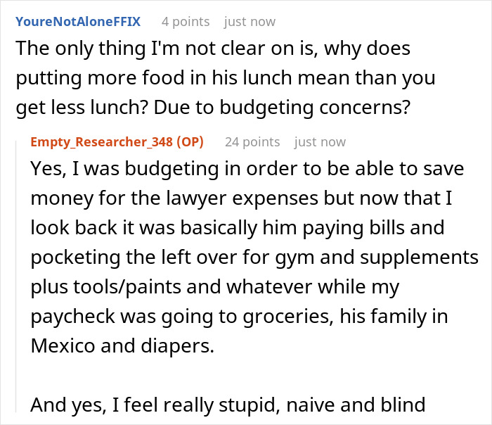 &#8220;My Husband Has Ruined Both Our Lives By Asking Me To Double Up His Lunch Serving For Work&#8221;