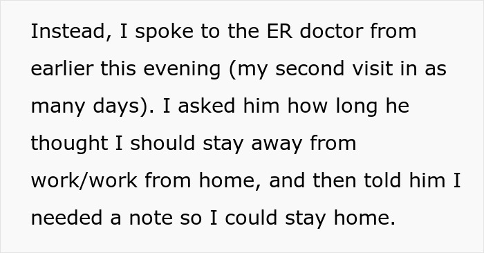 &ldquo;Tale As Old As Capitalism&rdquo;: Ill Woman Maliciously Complies After Boss Demands A Doctor’s Note