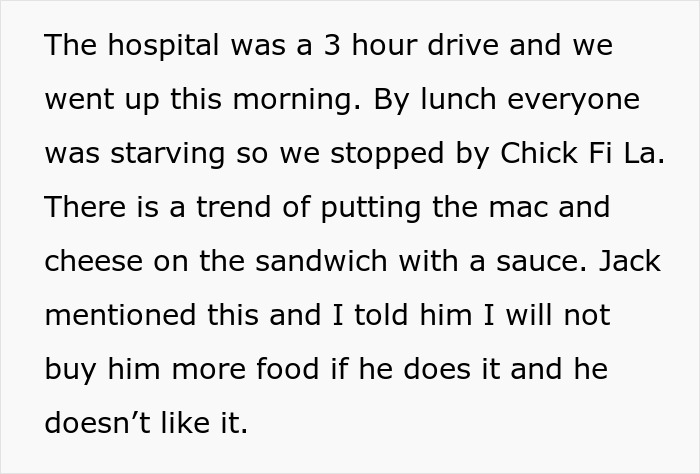 Dad Accused Of Starving Picky 14 Y.O. After He Ignores Warnings And Puts Mac ’N’ Cheese On Sandwich Dad Accused Of Starving Picky 14 Y.O. After He Ignores Warnings And Puts Mac ’N’ Cheese On Sandwich