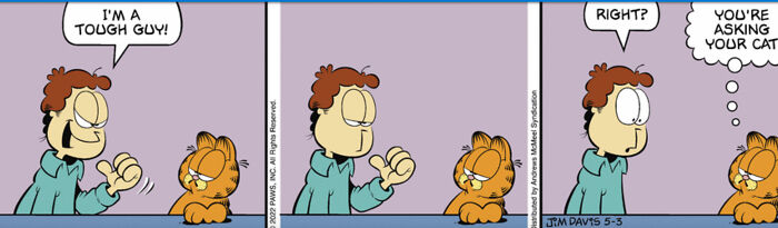 Hey Pandas, Post Your Favorite Garfield Strip