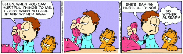 Hey Pandas, Post Your Favorite Garfield Strip