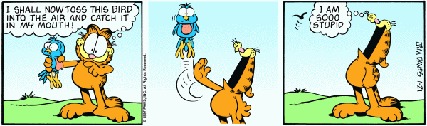 Hey Pandas, Post Your Favorite Garfield Strip