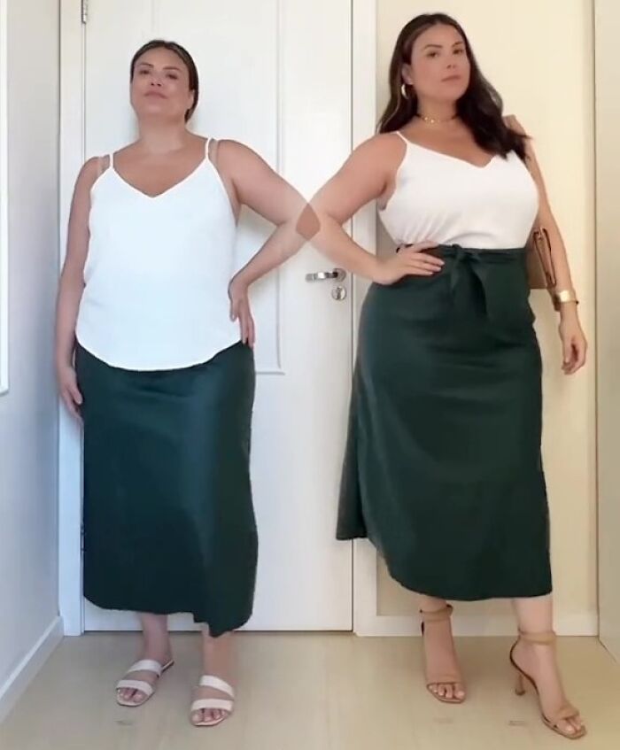 Woman Goes Viral On Facebook After Showing How To Style Your Clothes When You’re Plus-Size (30 Outfits) Woman Goes Viral On Facebook After Showing How To Style Your Clothes When You’re Plus-Size (30 Outfits)