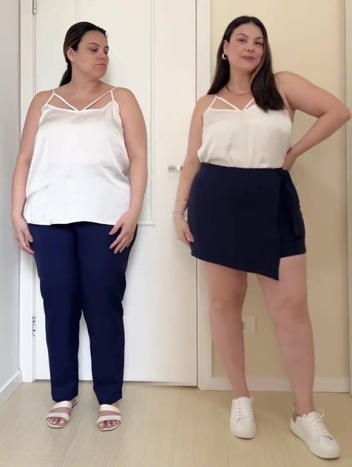 Woman Goes Viral On Facebook After Showing How To Style Your Clothes When You’re Plus-Size (30 Outfits) Woman Goes Viral On Facebook After Showing How To Style Your Clothes When You’re Plus-Size (30 Outfits)