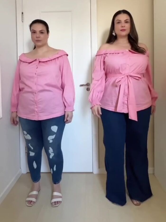 Woman Goes Viral On Facebook After Showing How To Style Your Clothes When You’re Plus-Size (30 Outfits) Woman Goes Viral On Facebook After Showing How To Style Your Clothes When You’re Plus-Size (30 Outfits)