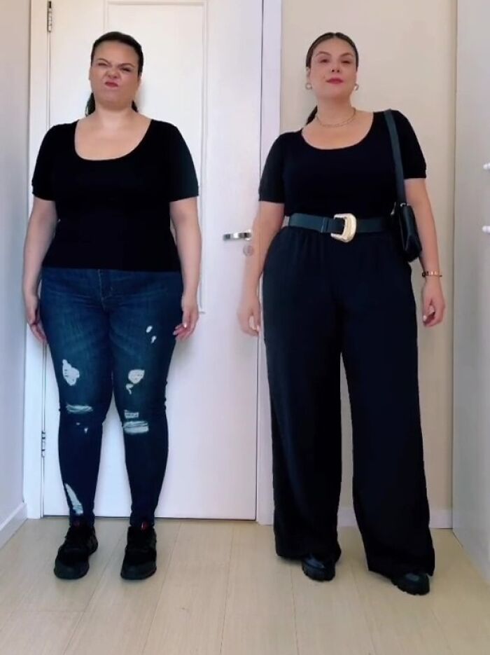 Woman Goes Viral On Facebook After Showing How To Style Your Clothes When You’re Plus-Size (30 Outfits) Woman Goes Viral On Facebook After Showing How To Style Your Clothes When You’re Plus-Size (30 Outfits)