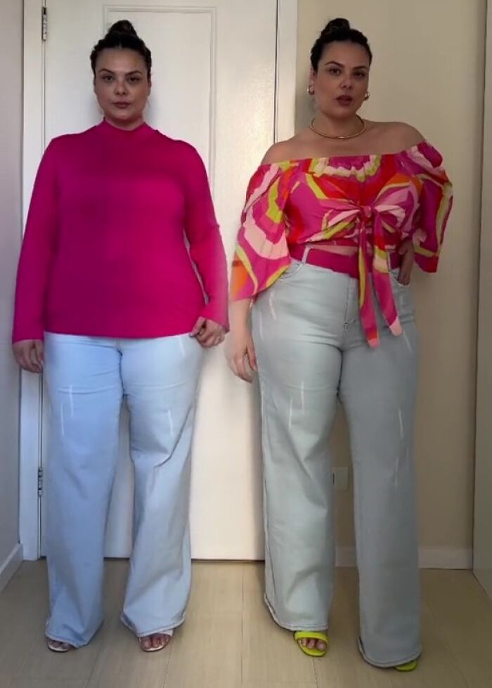 Woman Goes Viral On Facebook After Showing How To Style Your Clothes When You’re Plus-Size (30 Outfits) Woman Goes Viral On Facebook After Showing How To Style Your Clothes When You’re Plus-Size (30 Outfits)