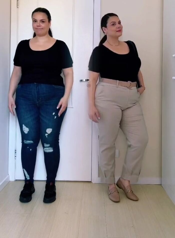 Woman Goes Viral On Facebook After Showing How To Style Your Clothes When You’re Plus-Size (30 Outfits) Woman Goes Viral On Facebook After Showing How To Style Your Clothes When You’re Plus-Size (30 Outfits)
