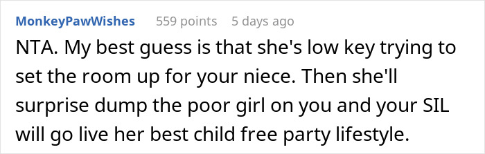 Woman Is Shocked When SIL Starts Moving Her Stuff Into Their Guest Bedroom, Kicks Her Out Woman Is Shocked When SIL Starts Moving Her Stuff Into Their Guest Bedroom, Kicks Her Out