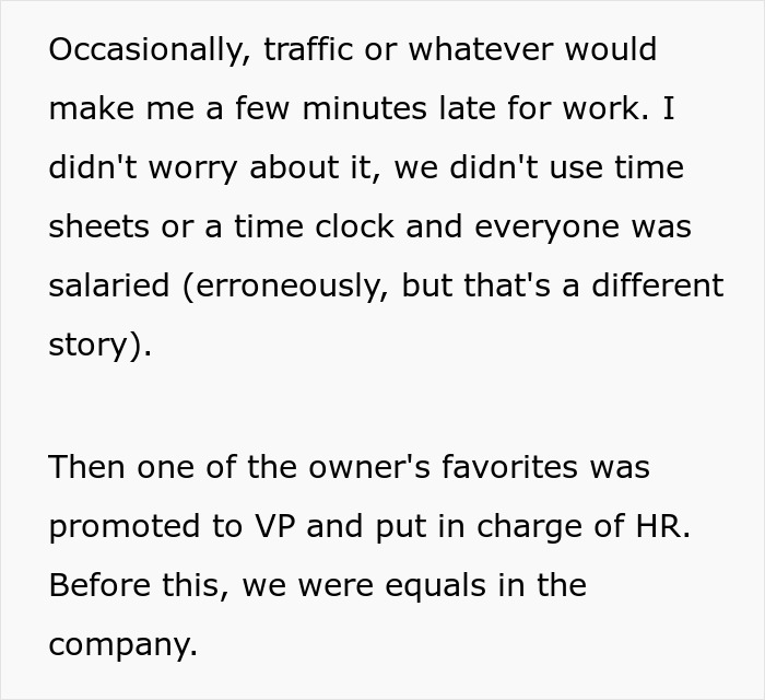 Person Sticks To Schedule After Being Reprimanded For Being Late, Company Has To Hire 3 New People Person Sticks To Schedule After Being Reprimanded For Being Late, Company Has To Hire 3 New People