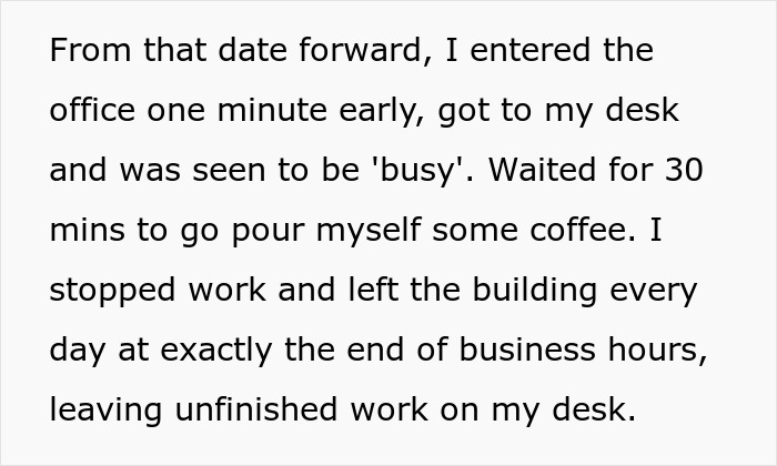 Person Sticks To Schedule After Being Reprimanded For Being Late, Company Has To Hire 3 New People Person Sticks To Schedule After Being Reprimanded For Being Late, Company Has To Hire 3 New People