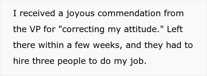 Person Sticks To Schedule After Being Reprimanded For Being Late, Company Has To Hire 3 New People Person Sticks To Schedule After Being Reprimanded For Being Late, Company Has To Hire 3 New People
