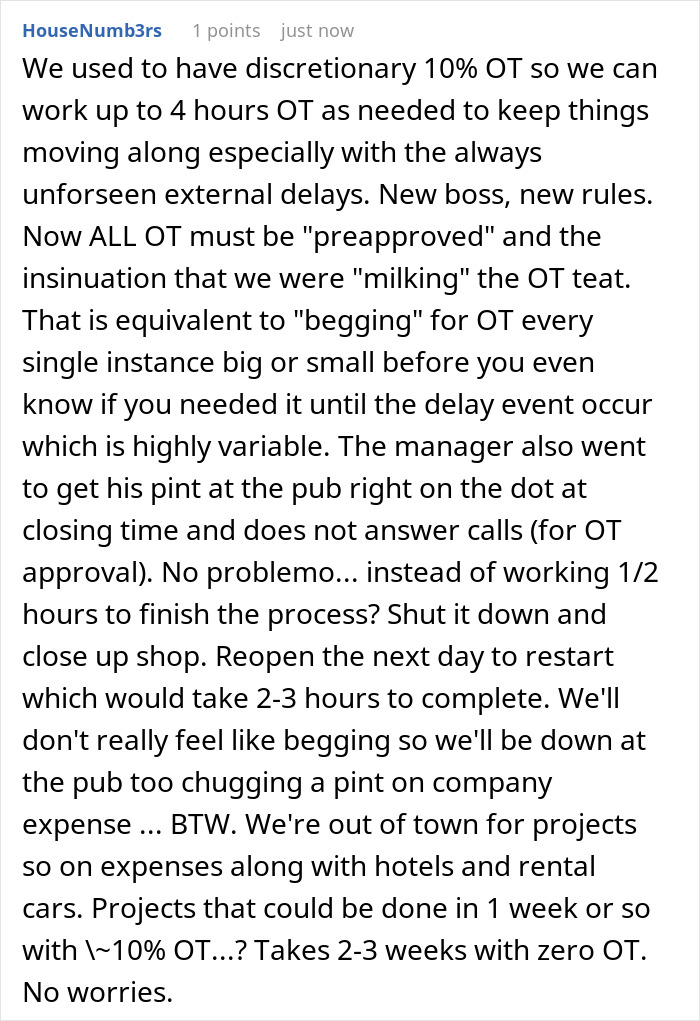 Person Sticks To Schedule After Being Reprimanded For Being Late, Company Has To Hire 3 New People Person Sticks To Schedule After Being Reprimanded For Being Late, Company Has To Hire 3 New People
