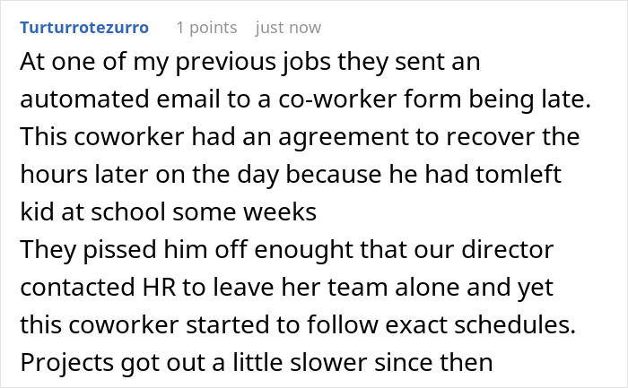 Person Sticks To Schedule After Being Reprimanded For Being Late, Company Has To Hire 3 New People Person Sticks To Schedule After Being Reprimanded For Being Late, Company Has To Hire 3 New People