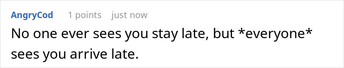 Person Sticks To Schedule After Being Reprimanded For Being Late, Company Has To Hire 3 New People Person Sticks To Schedule After Being Reprimanded For Being Late, Company Has To Hire 3 New People