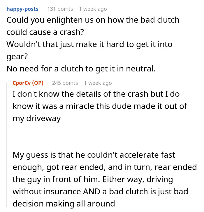 Man Shares Threatening Texts From The Guy He Sold His Car To After His Son Crashed It Man Shares Threatening Texts From The Guy He Sold His Car To After His Son Crashed It