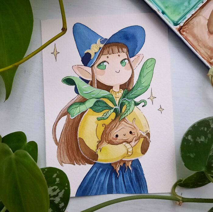 I Challenged Myself To Create One Cute And Spooky Painting Every Day For A Whole Month (31 Pics) I Challenged Myself To Create One Cute And Spooky Painting Every Day For A Whole Month (31 Pics)