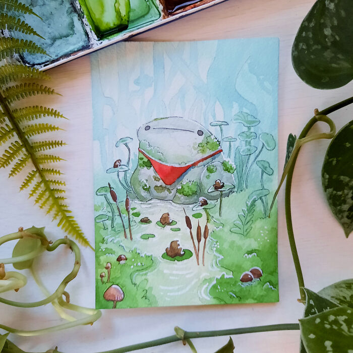 I Challenged Myself To Create One Cute And Spooky Painting Every Day For A Whole Month (31 Pics) I Challenged Myself To Create One Cute And Spooky Painting Every Day For A Whole Month (31 Pics)