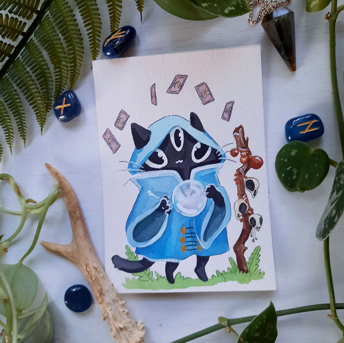 I Challenged Myself To Create One Cute And Spooky Painting Every Day For A Whole Month (31 Pics) I Challenged Myself To Create One Cute And Spooky Painting Every Day For A Whole Month (31 Pics)