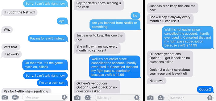 45 Infuriating Screenshots Of People Who Got Way Too Comfortable Leeching From Someone’s Accounts 45 Infuriating Screenshots Of People Who Got Way Too Comfortable Leeching From Someone’s Accounts