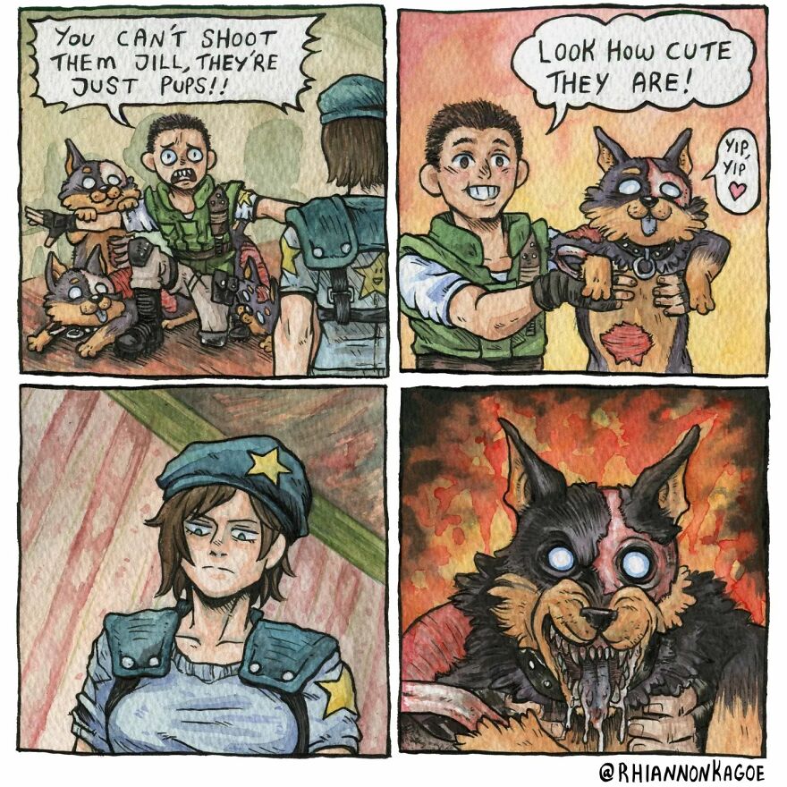 This Artist Creates Spooky Comics inspired By “Resident Evil” (30 Pics) This Artist Creates Spooky Comics inspired By “Resident Evil” (30 Pics)