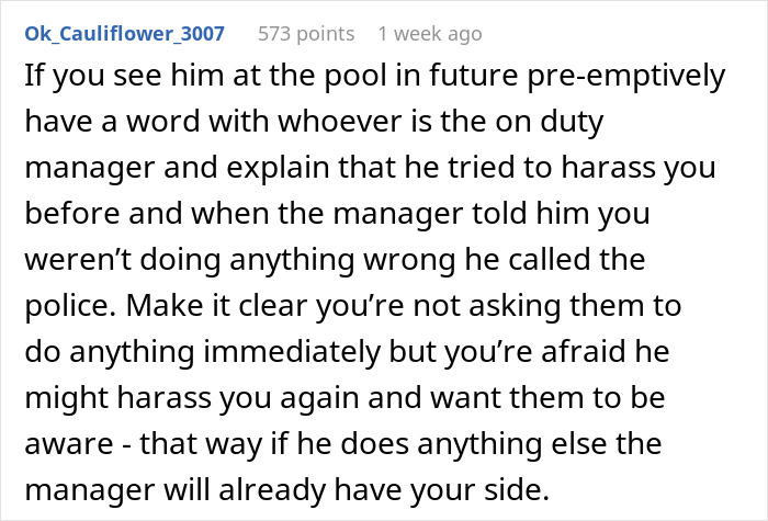 Man Forced To Explain To Police Why He’s At The Pool After Entitled Dad Thinks The Worst Of Him Man Forced To Explain To Police Why He’s At The Pool After Entitled Dad Thinks The Worst Of Him