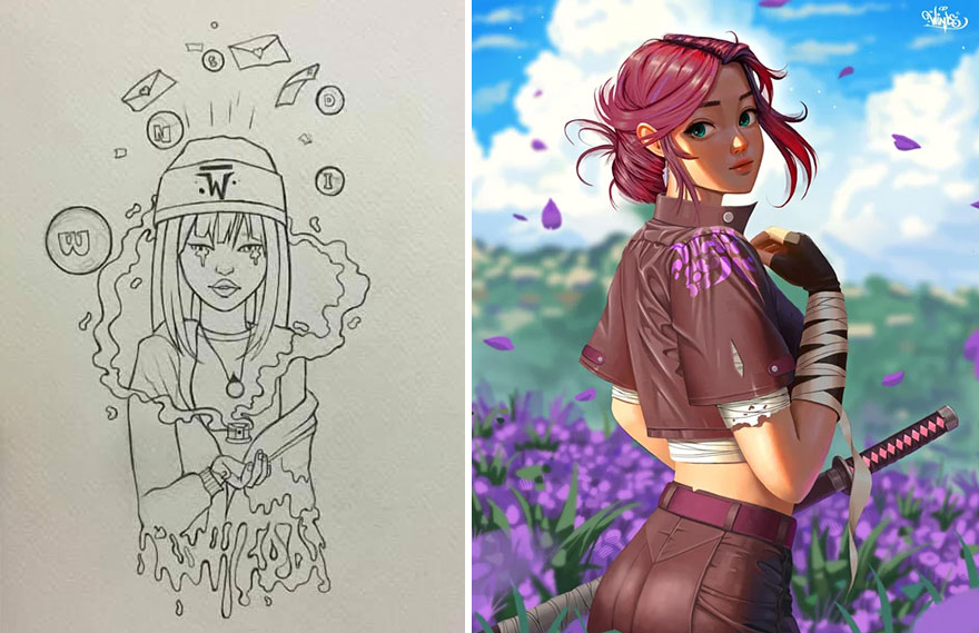 30 Times Artists Shared Their Work Online Proving They Worked Hard On Improving Their Skills