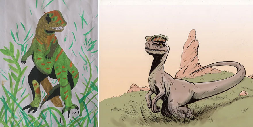 30 Times Artists Shared Their Work Online Proving They Worked Hard On Improving Their Skills