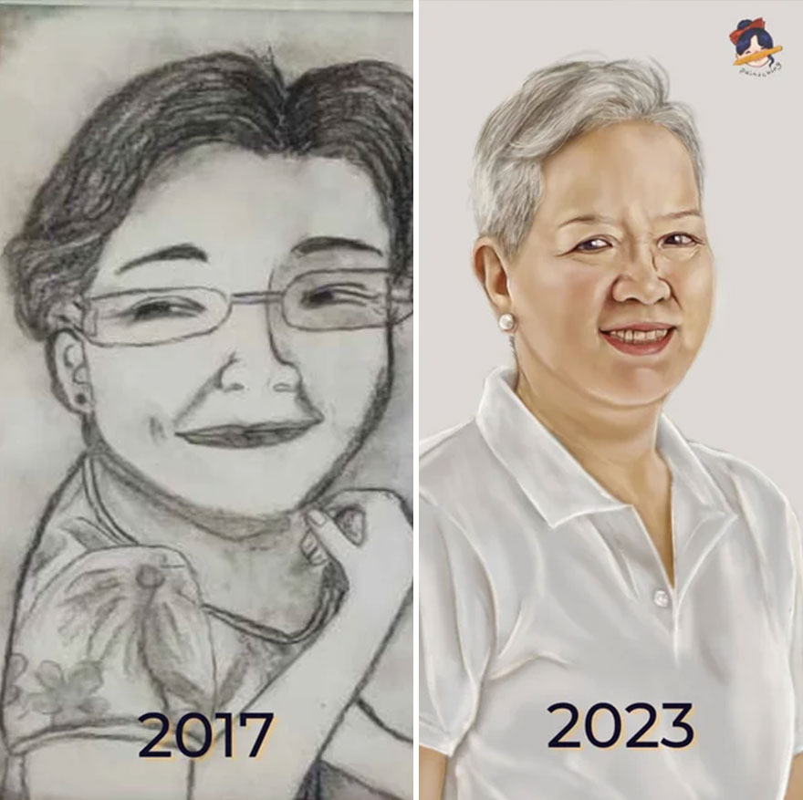 30 Times Artists Shared Their Work Online Proving They Worked Hard On Improving Their Skills