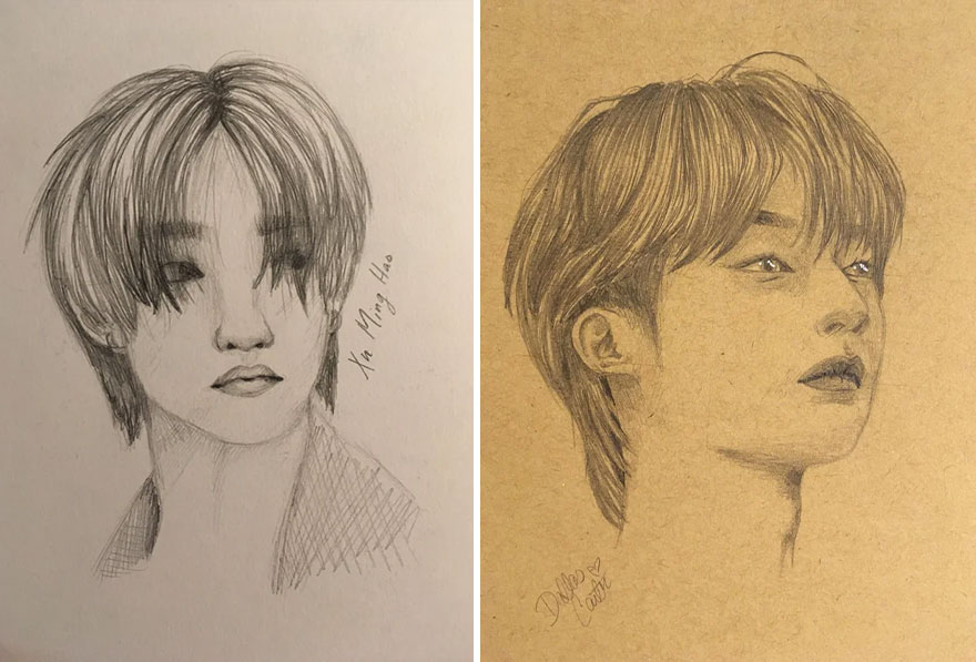 30 Times Artists Shared Their Work Online Proving They Worked Hard On Improving Their Skills