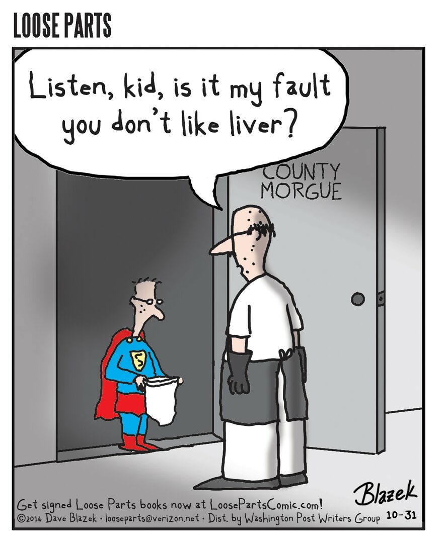 30 Comics By Dave Blazek For Those With A Darker Sense Of Humor (New Pics)