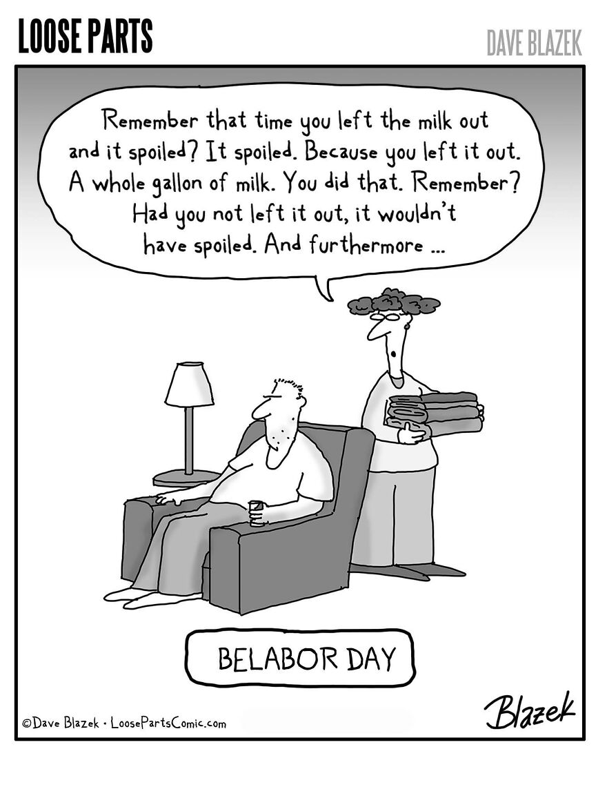 30 Comics By Dave Blazek For Those With A Darker Sense Of Humor (New Pics)